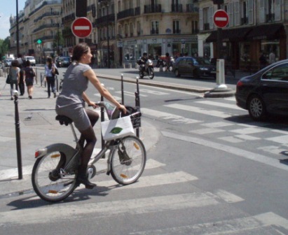 Paris - De compras en bici